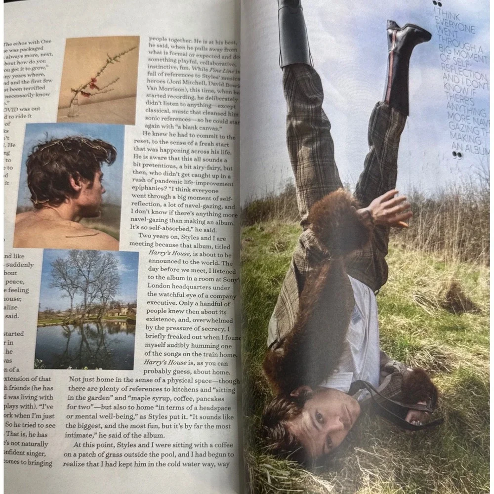 Harry Styles Better Homes &‎ Gardens June 2022 No Label